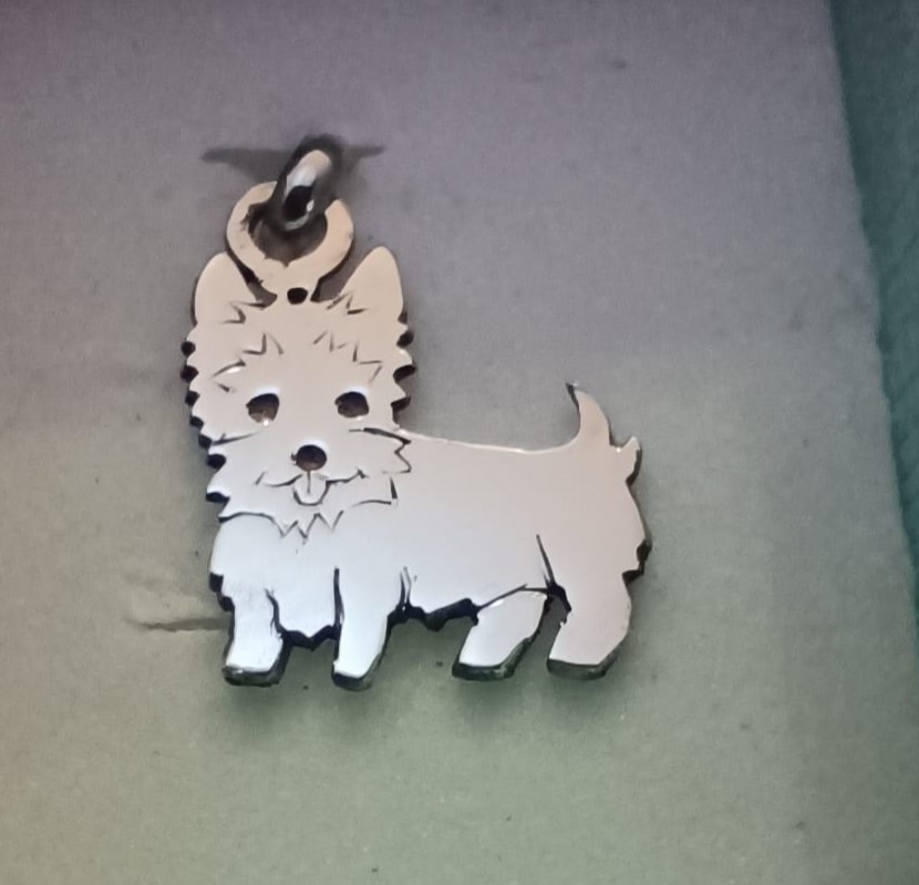 Colgante personalizado de perrito